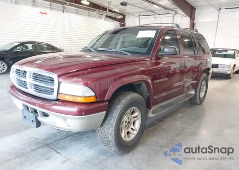 2001 Dodge Durango Slt from USA, damaged, VIN 1B4HS28Z21F604690